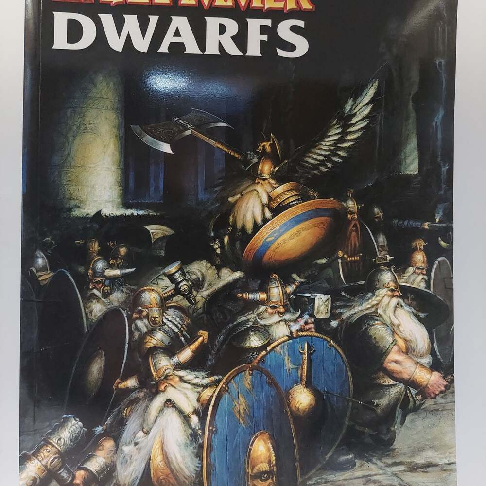 Warhammer Fantasy Dwarfs Army Book 6th Edition Softcover